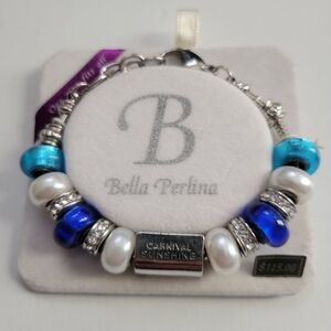 Bella Perlina charm Bracelet New without box.